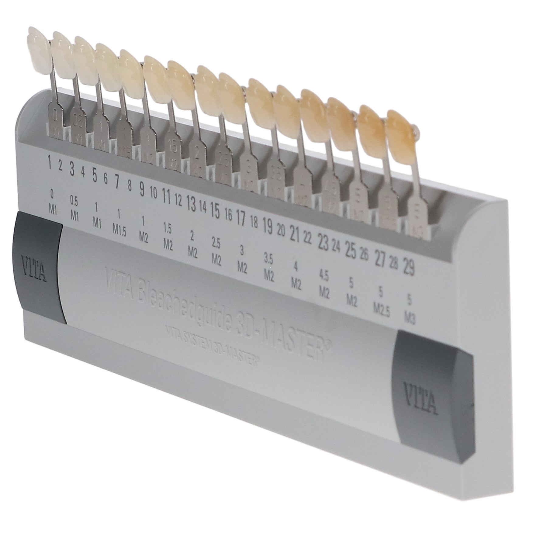 Vident B361 VITA Bleachedguide 3D-Master Dental Shade Guide 29 Levels Vident B361 VITA Bleachedguide 3D-Master Dental Shade Guide 29 Levels